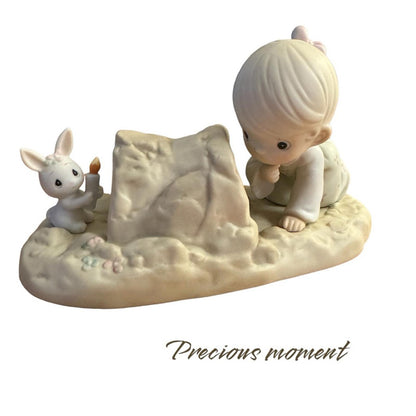 “There's A Light at The End of The Tunnel” Figurine
 precious moments