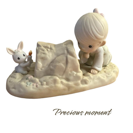 “There's A Light at The End of The Tunnel” Figurine
 precious moments