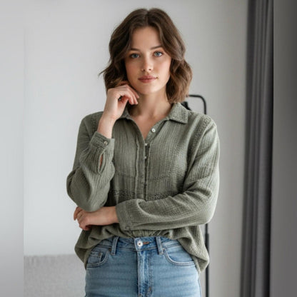 Lucky Brand Sage Button Down Shirt
