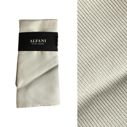 Alfani Office White Pocket Square