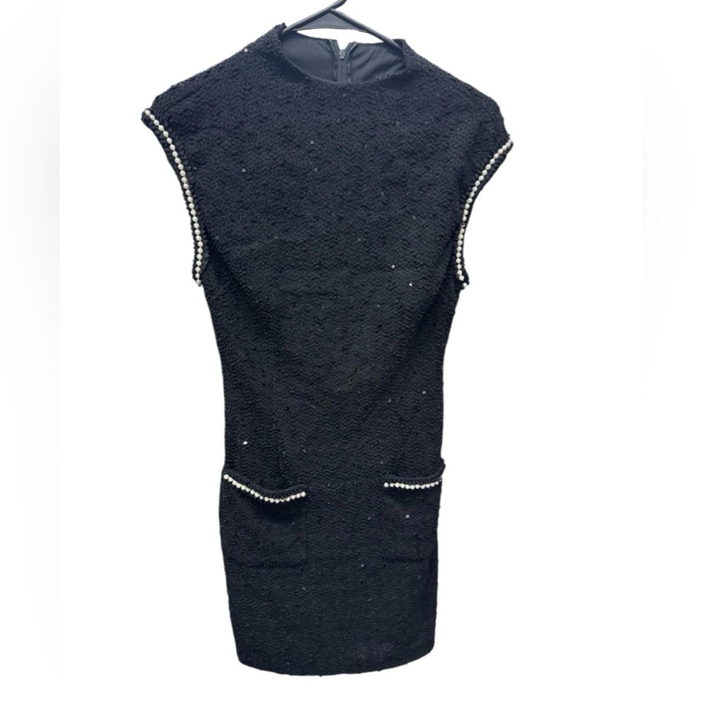 B Darlin Black Sparkle Mini Dress