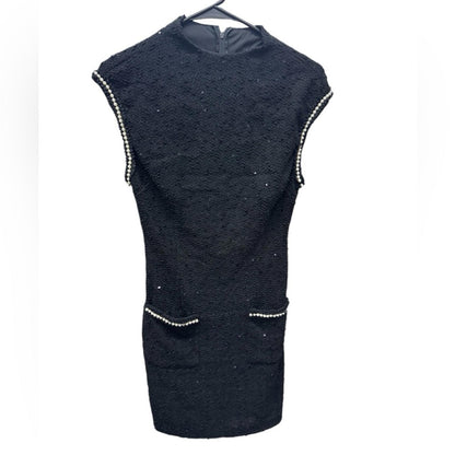 B Darlin Black Sparkle Mini Dress