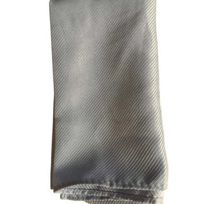 Alfani Elegant Silver Men's pocket Square