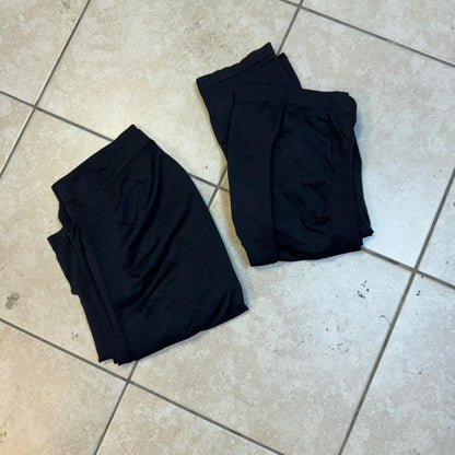 2 for 1 Black Maternity Leggings
