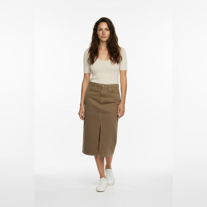 Lauren Ralph Lauren Brown Pencil Skirt