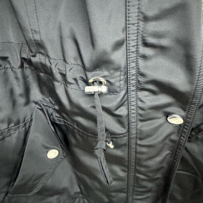 Charter Club Black Utility Jacket with Hood