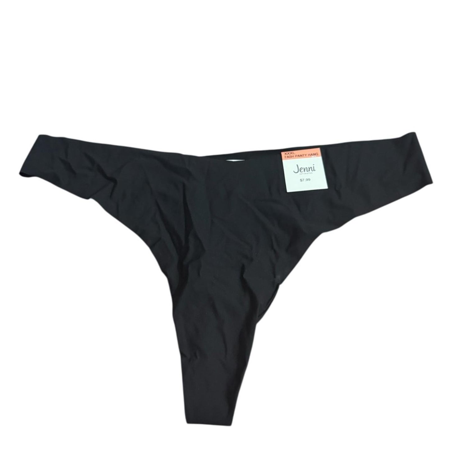 Set/6 of Seamless Thong Panties in Black, Cream, baby blue Daisy, green and Red