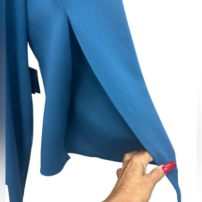 Adrianna Papell Royal Blue Long Sleeve Dress