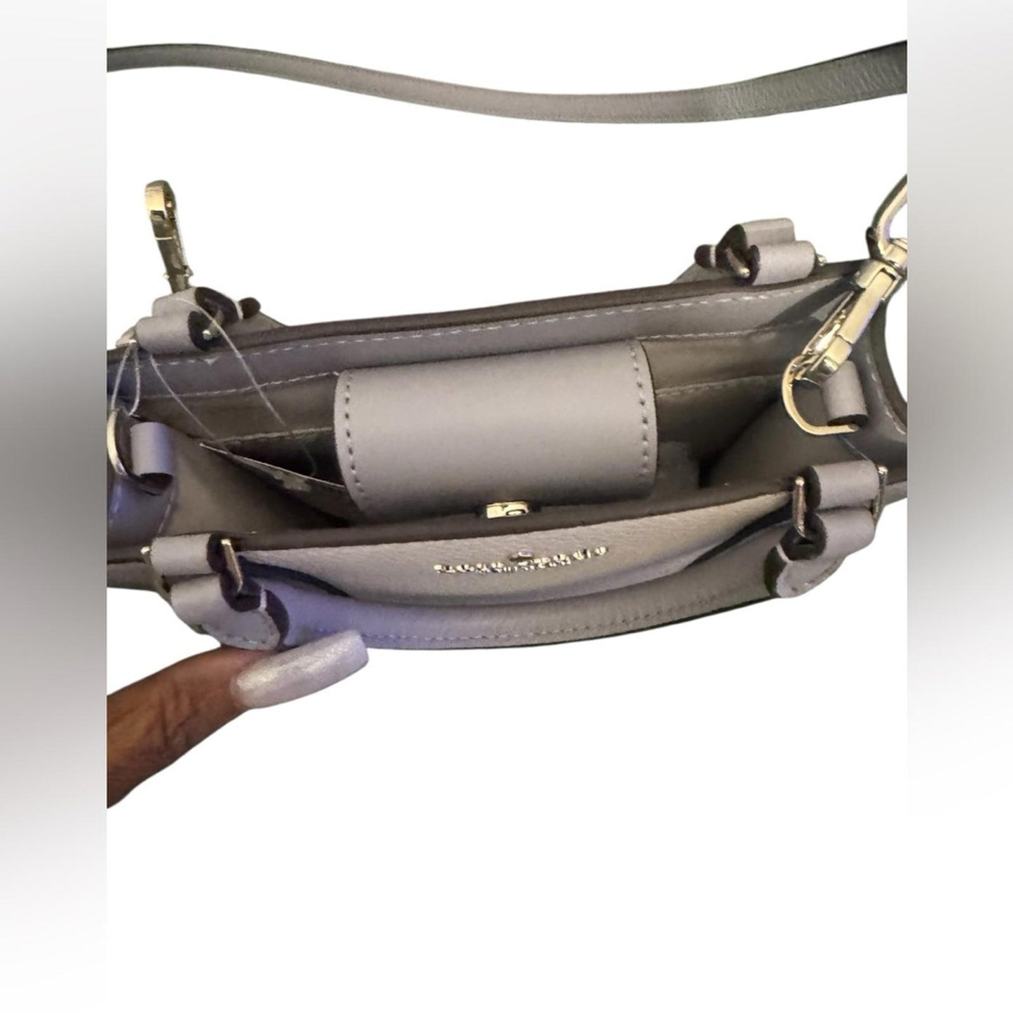 Kate Spade light, and dark lavender tones crossbody